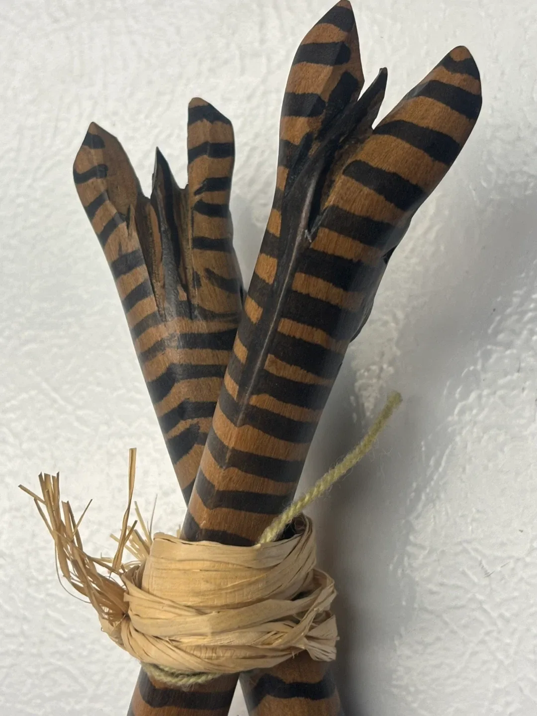 Wooden Zebra Salad Servers image indicator(5)