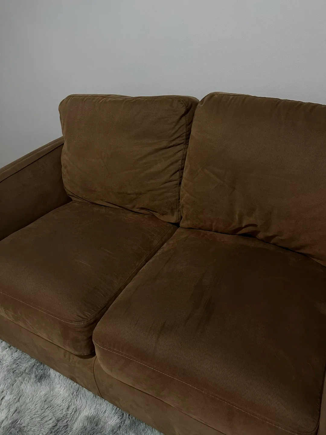 Brown Loveseat Sofa image indicator(3)