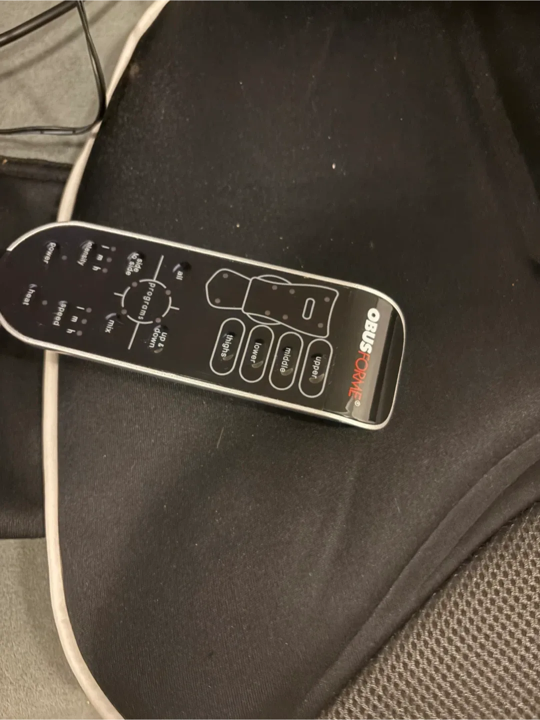 ObusForme Essentials Back Support Massage Cushion with Heat image indicator(5)