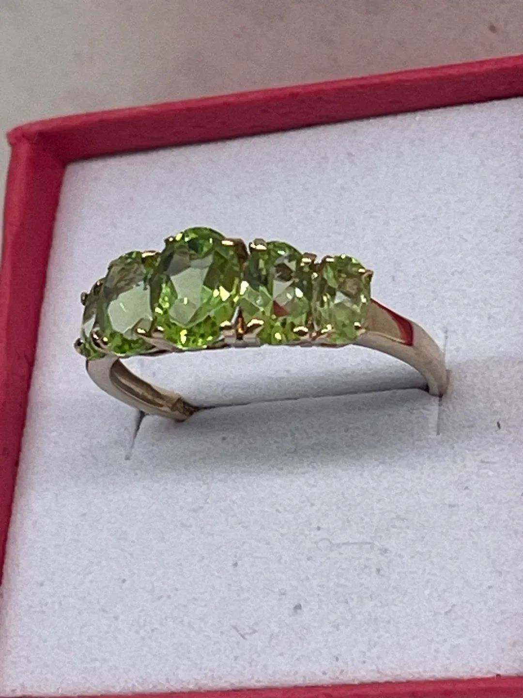 Assorted 10k solid gold authentic Gemstone and diamonds  Rings image indicator(6)