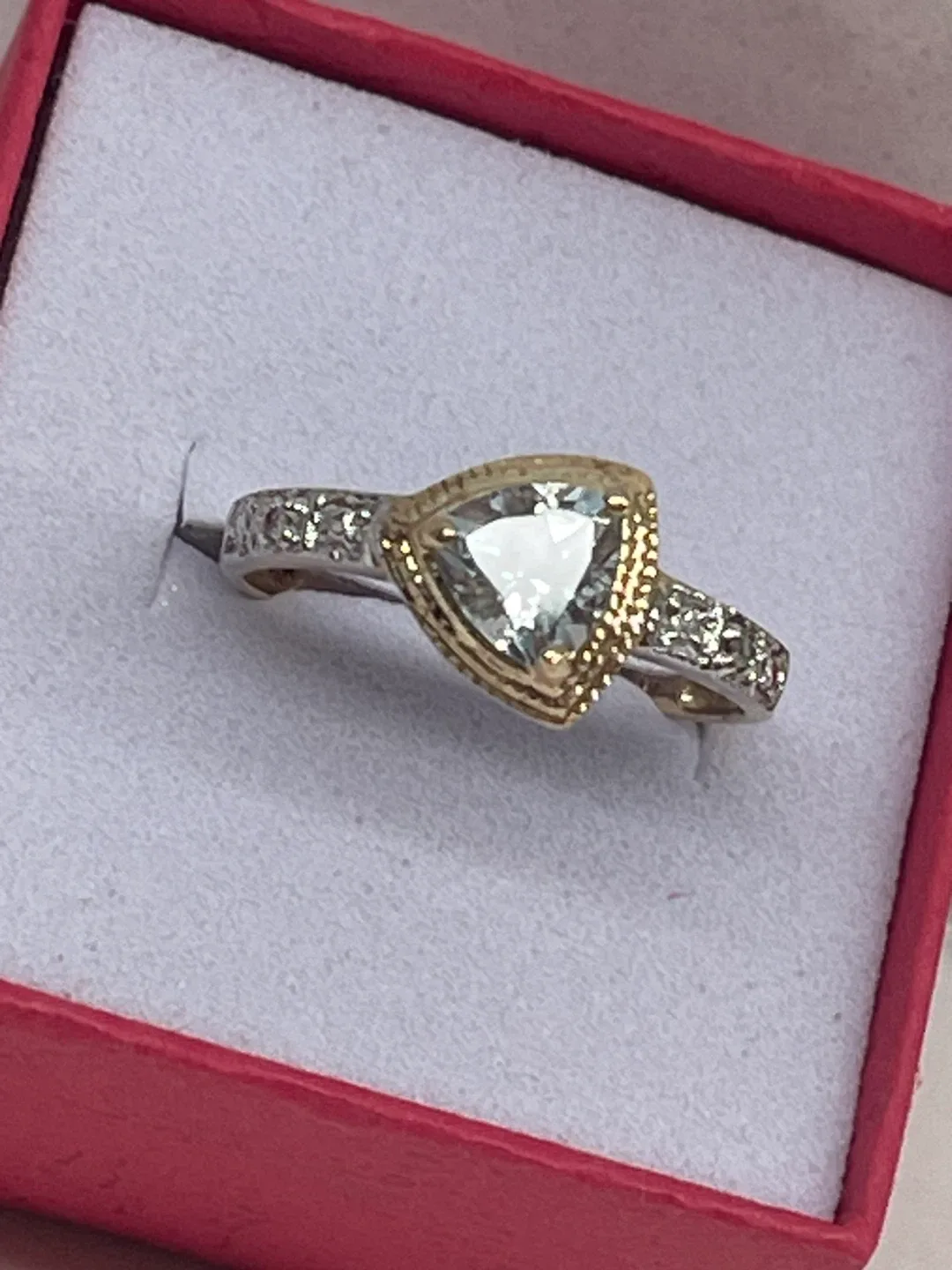 Assorted 10k solid gold authentic Gemstone and diamonds  Rings image indicator(4)