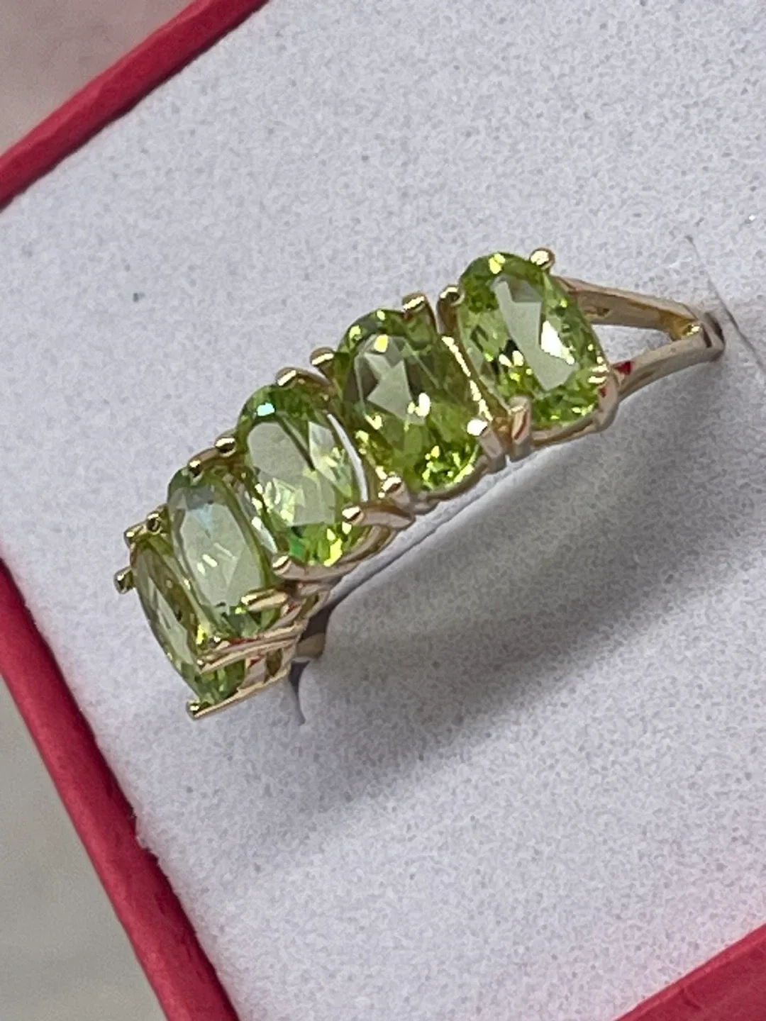 Assorted 10k solid gold authentic Gemstone and diamonds  Rings image indicator(10)