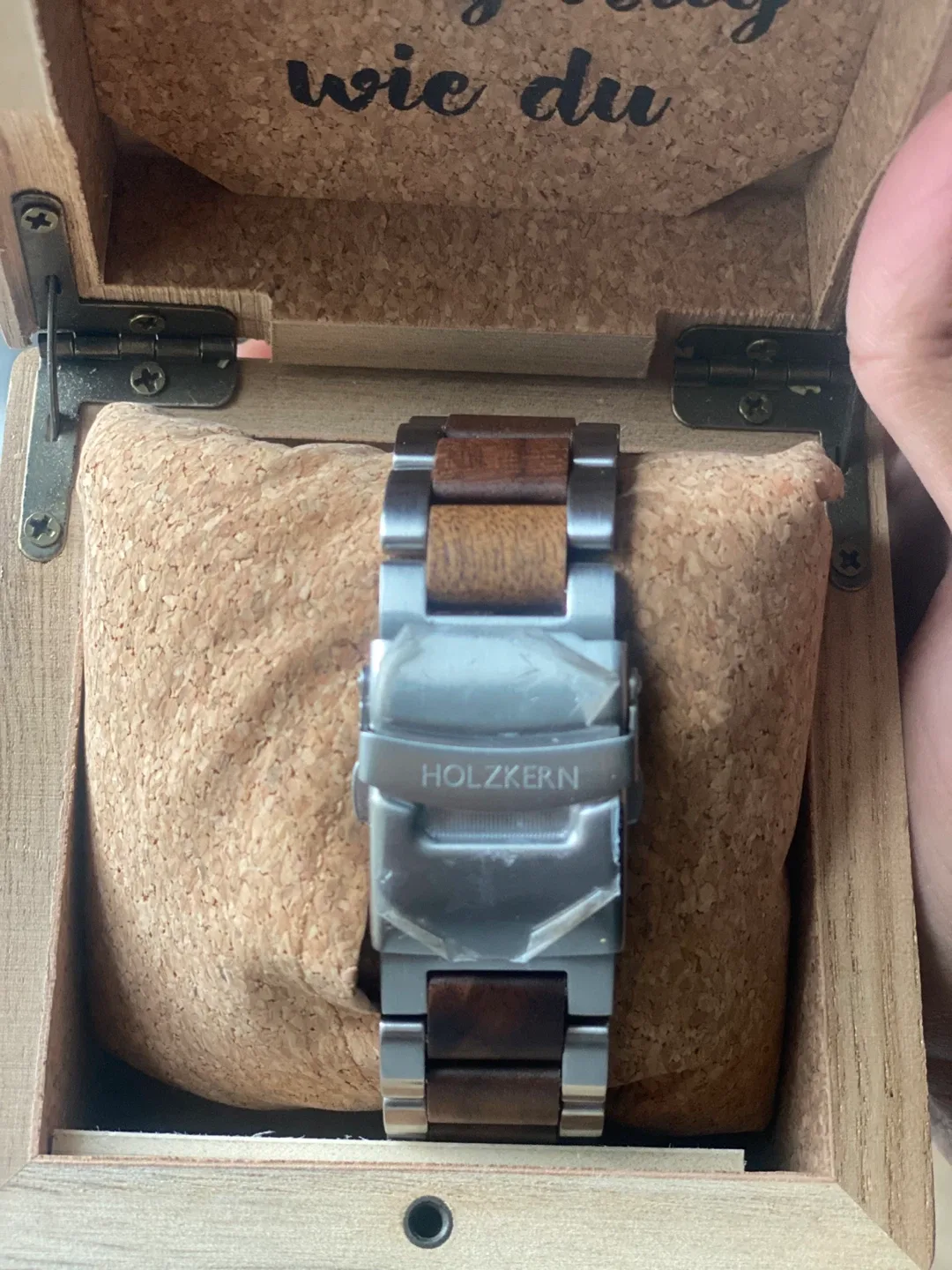 Holzkern Wooden Watch with Box image indicator(2)