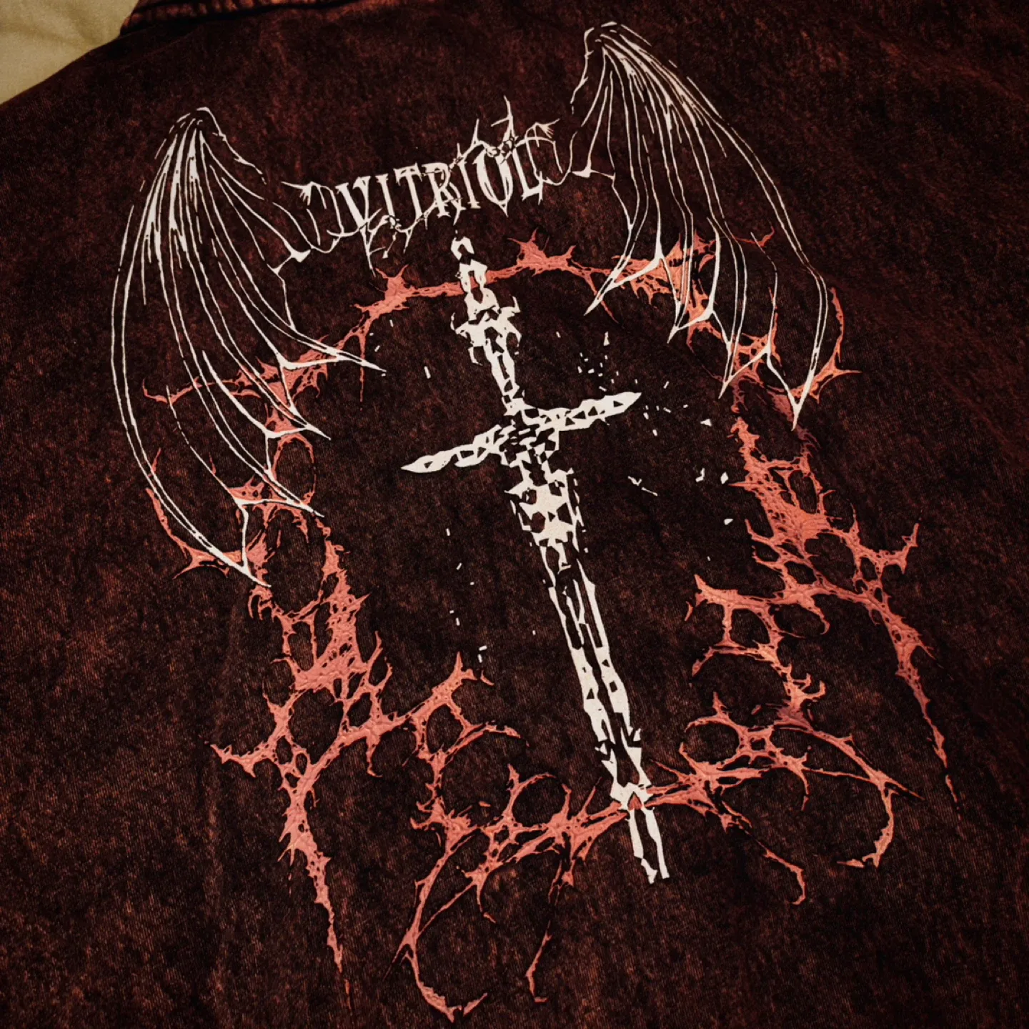 Burgundy Graphic Hoodie image indicator(4)