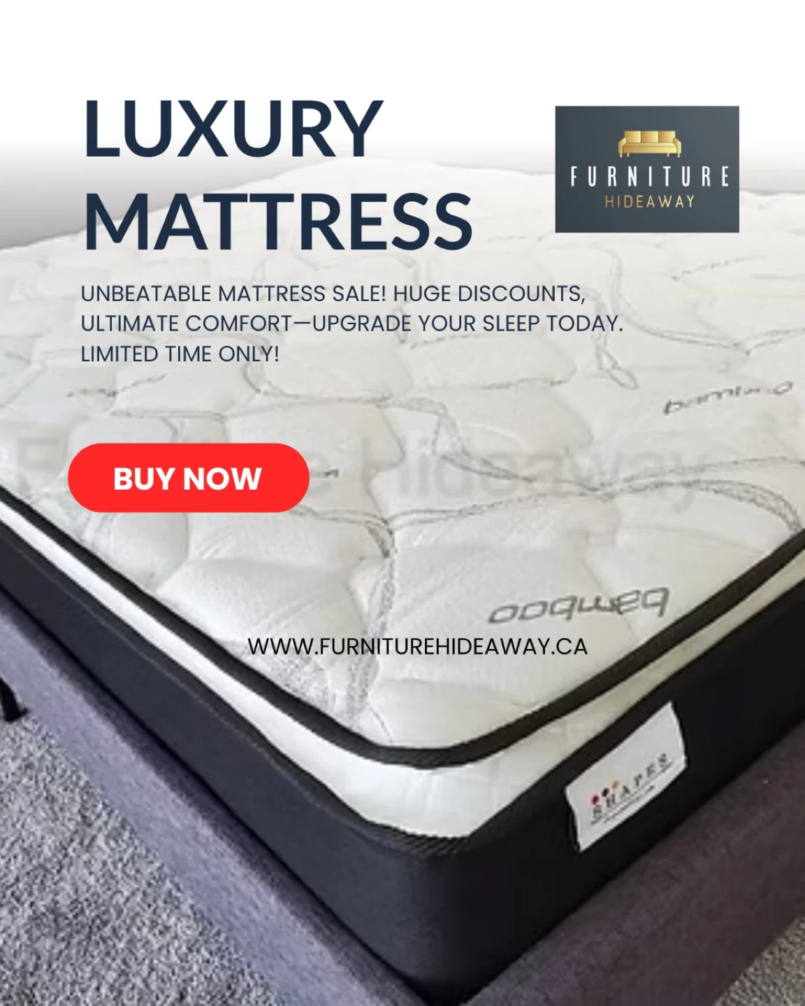 AFFORDABLE BRAND NEW MATTRESSES! Price starts at $199!🛌✨