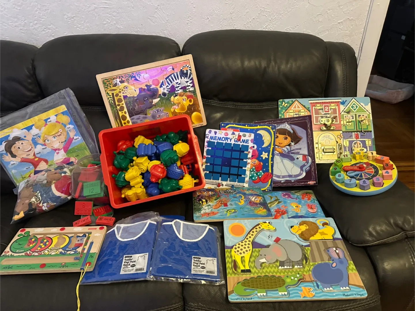 Melissa & Doug Alphabet Express Floor Puzzle image indicator(6)