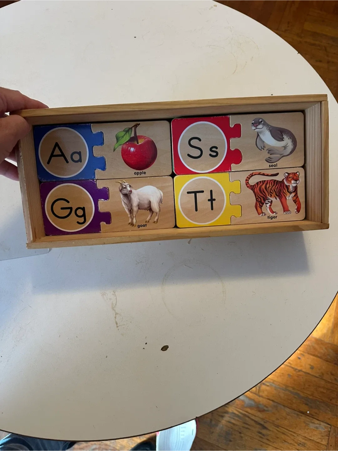 Melissa & Doug Alphabet Express Floor Puzzle
