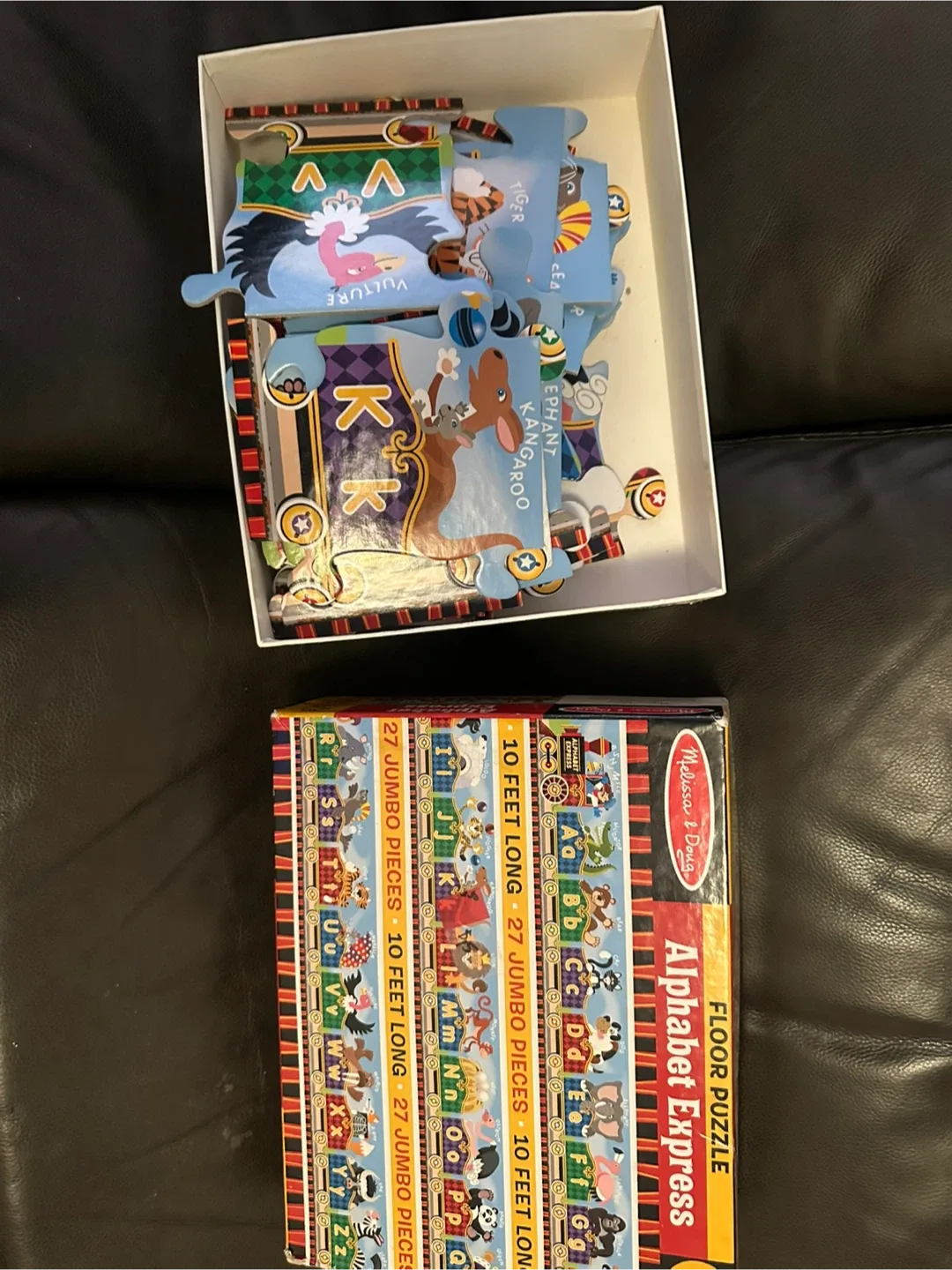 Melissa & Doug Alphabet Express Floor Puzzle image indicator(3)