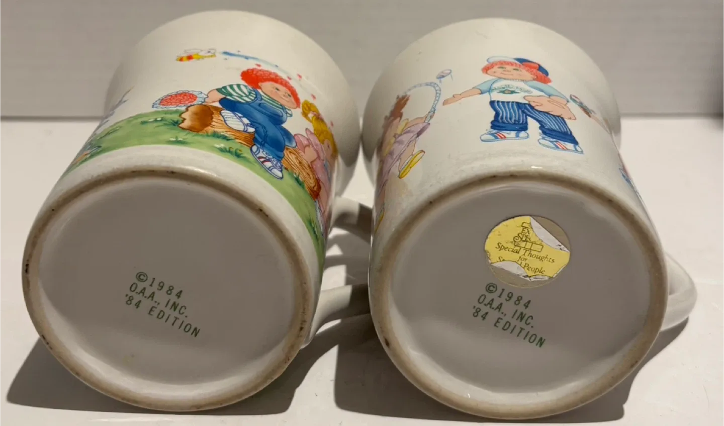 Pair of Cabbage Patch Kids 1984 Edition Mugs image indicator(4)