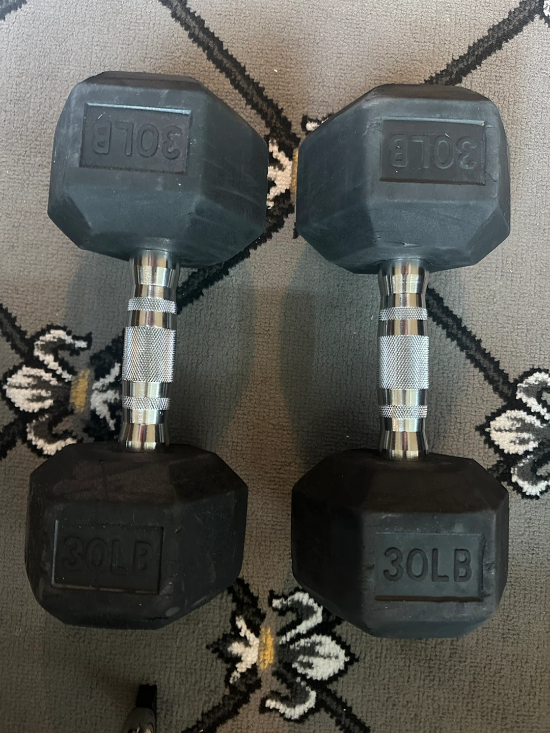 Pair of 30lb Dumbbells