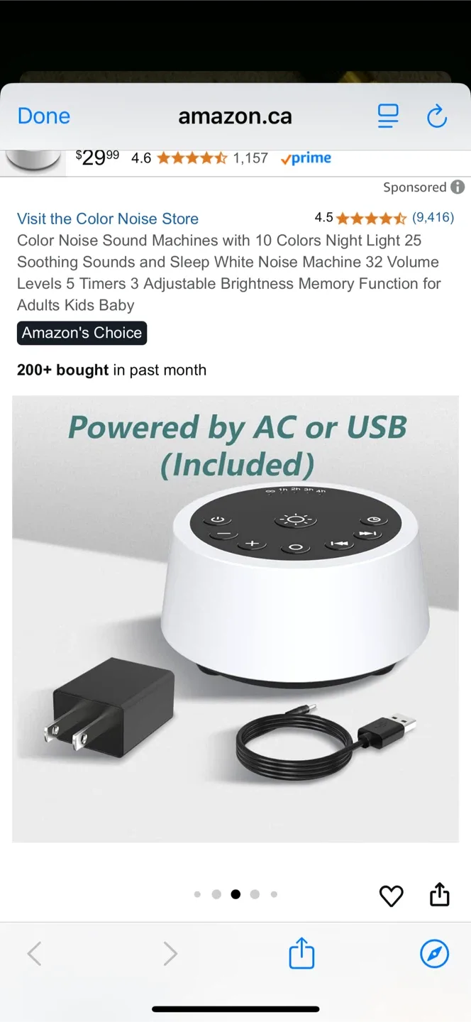 ColourNoise White Noise Machine image indicator(3)
