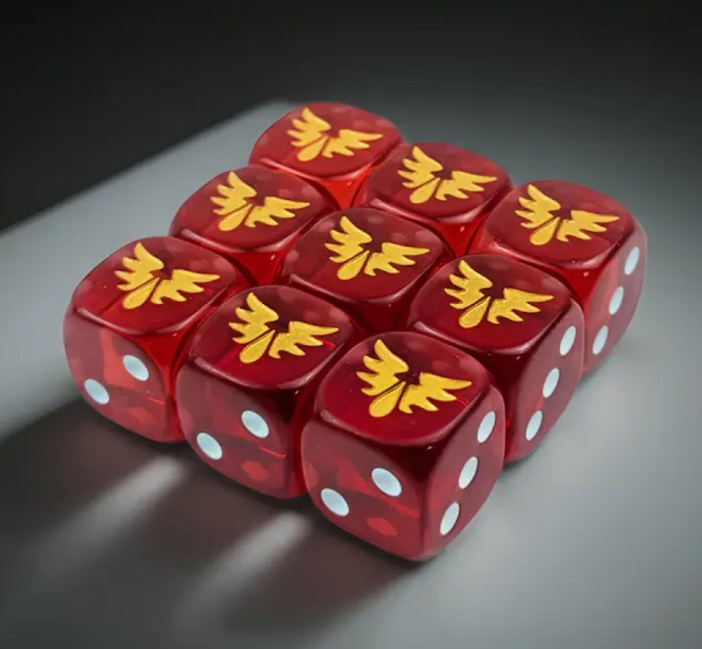 Warhammer 40k Blood Angles Dice set 15