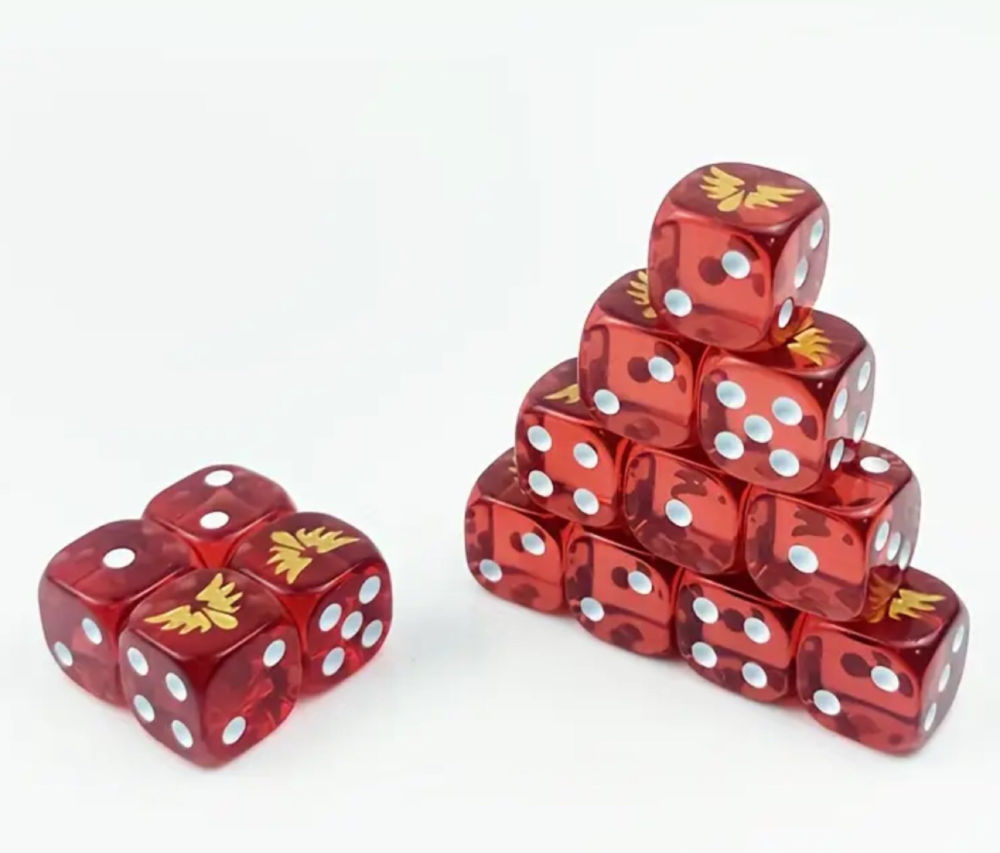 Warhammer 40k Blood Angles Dice set 15 - photo 3