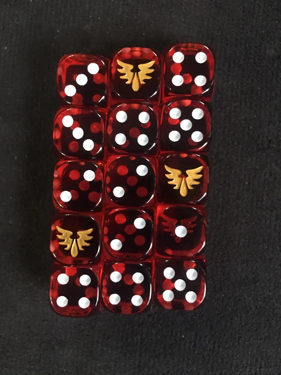 Warhammer 40k Blood Angles Dice set 15 image indicator(6)
