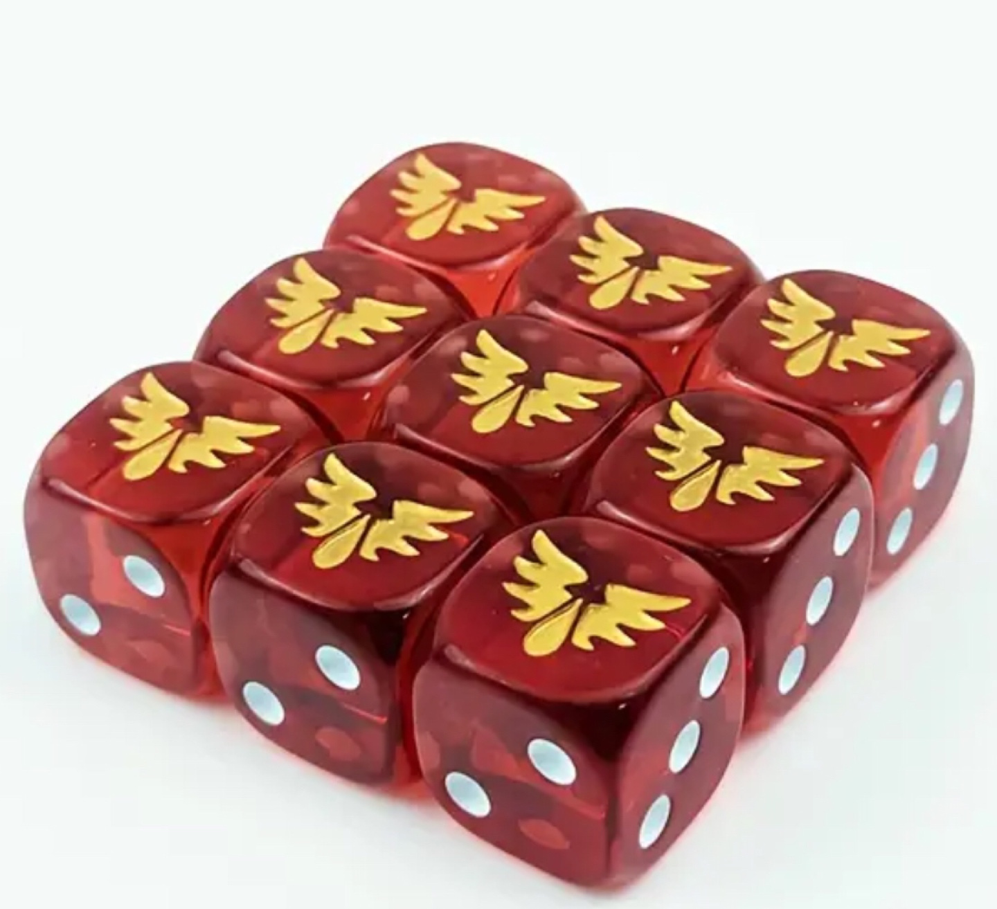Warhammer 40k Blood Angles Dice set 15 - photo 2