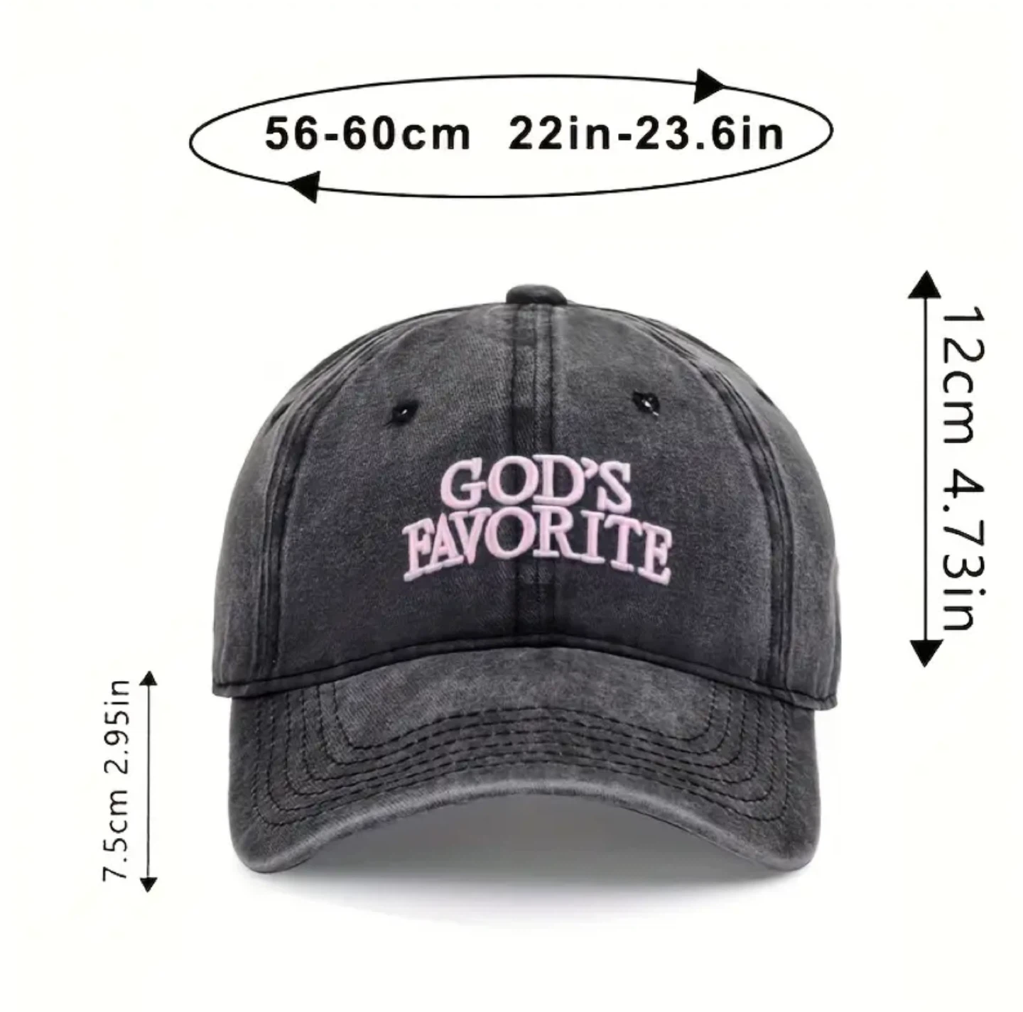 God's Favorite Adjustable Trendy Cap - photo 2