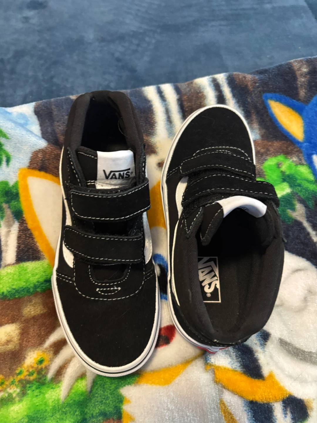 brand new vans youth size 2 with Velcro - photo 4