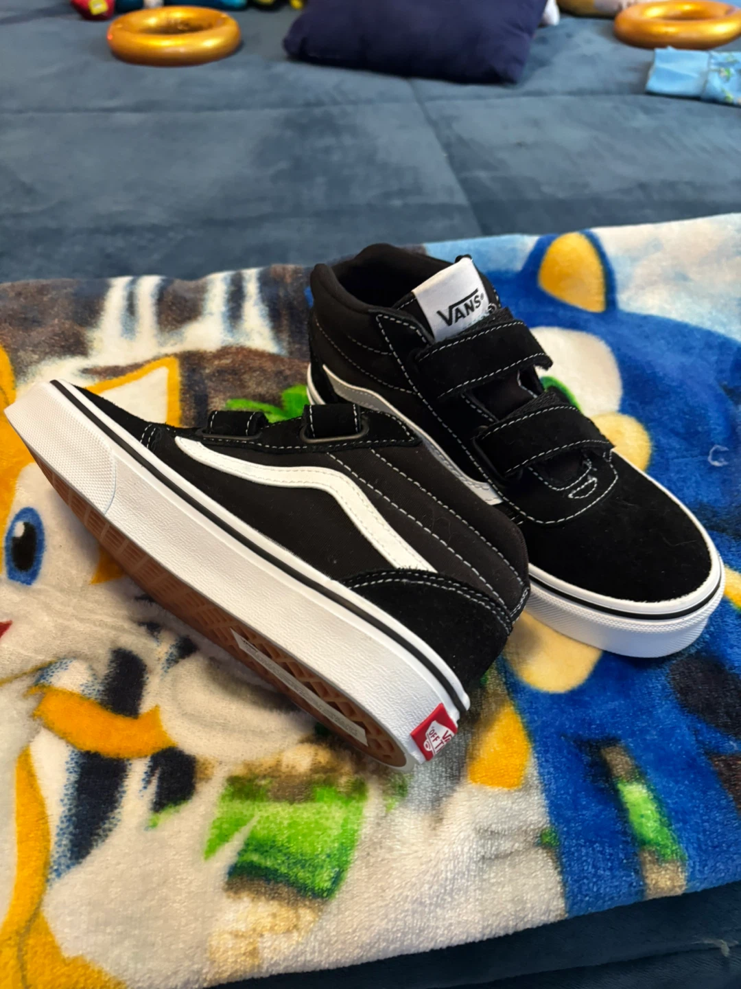 brand new vans youth size 2 with Velcro - photo 5