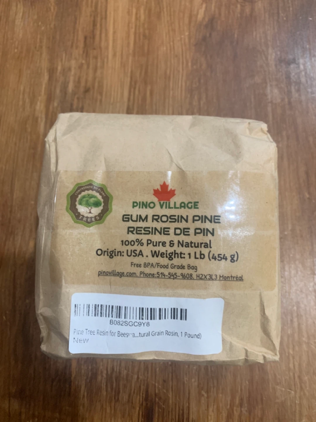 Pino Village Gum Rosin Pine, 1 lb