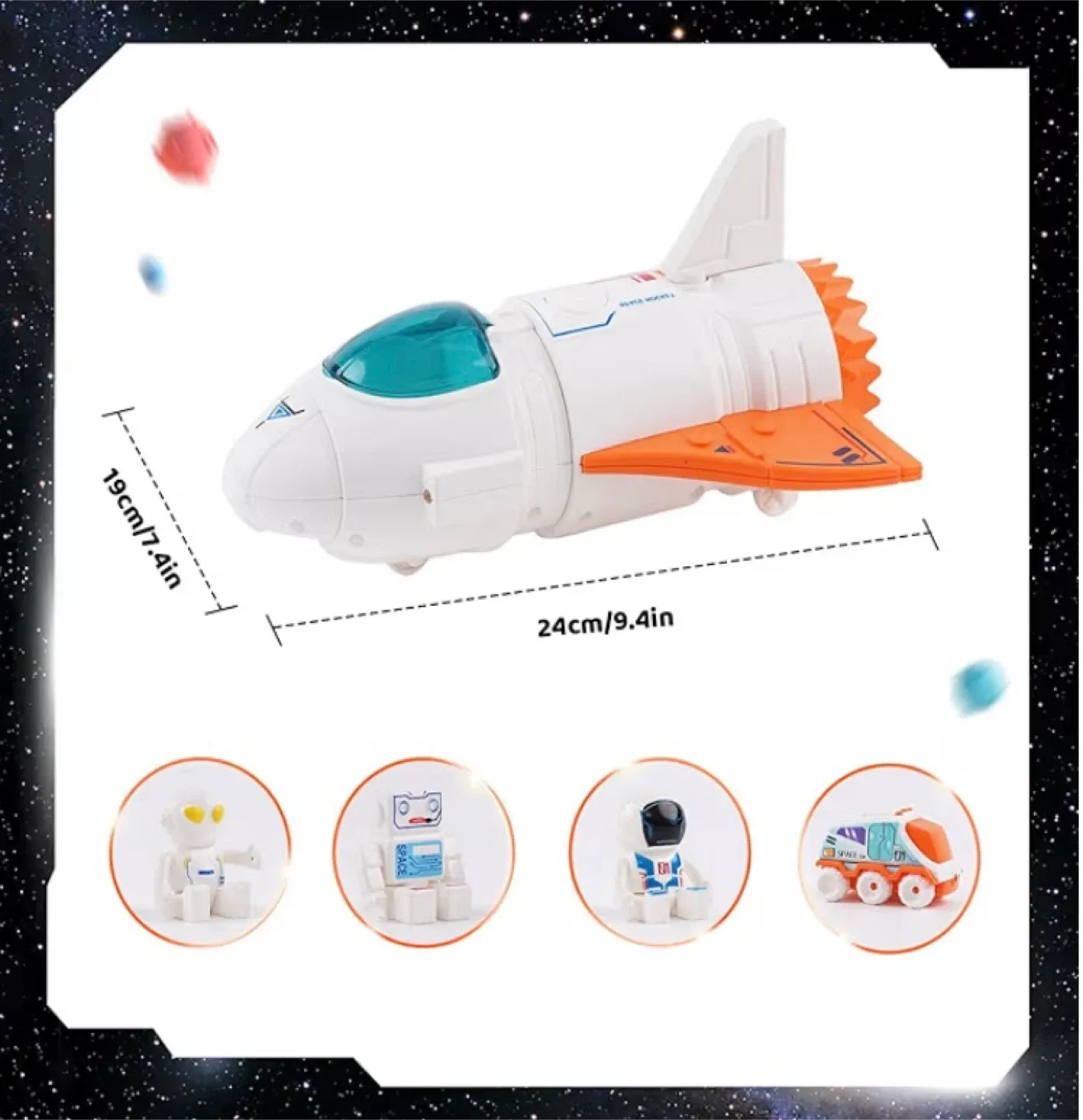 New Spaceship Space Shuttle Toy image indicator(4)