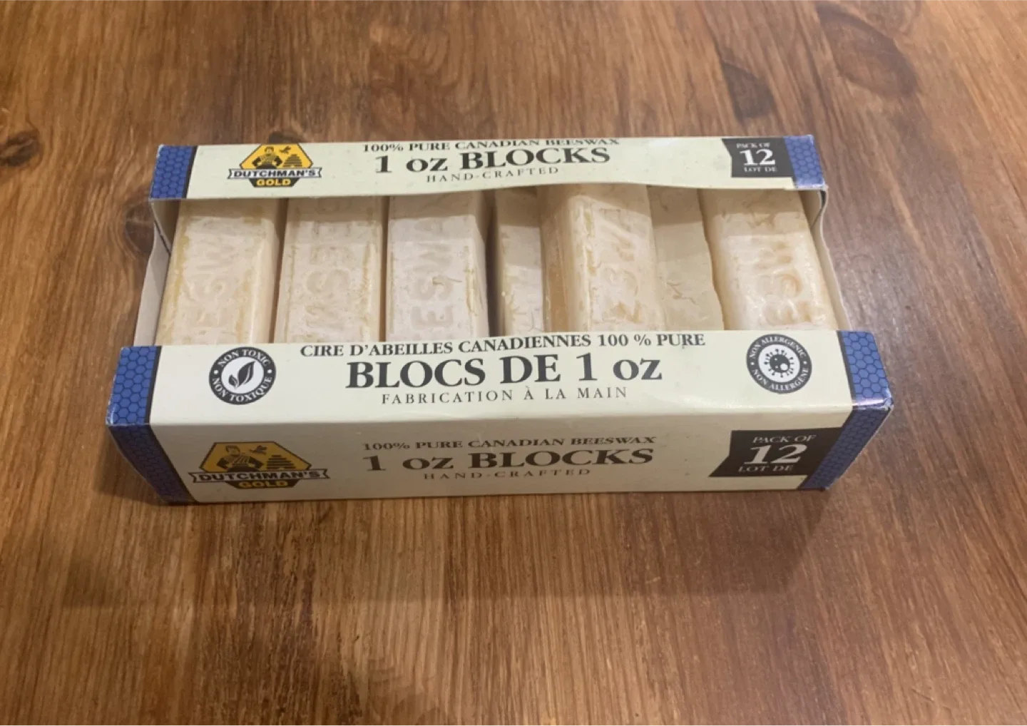 Dutchman's Gold 1 oz Beeswax Blocks - New thumbnail