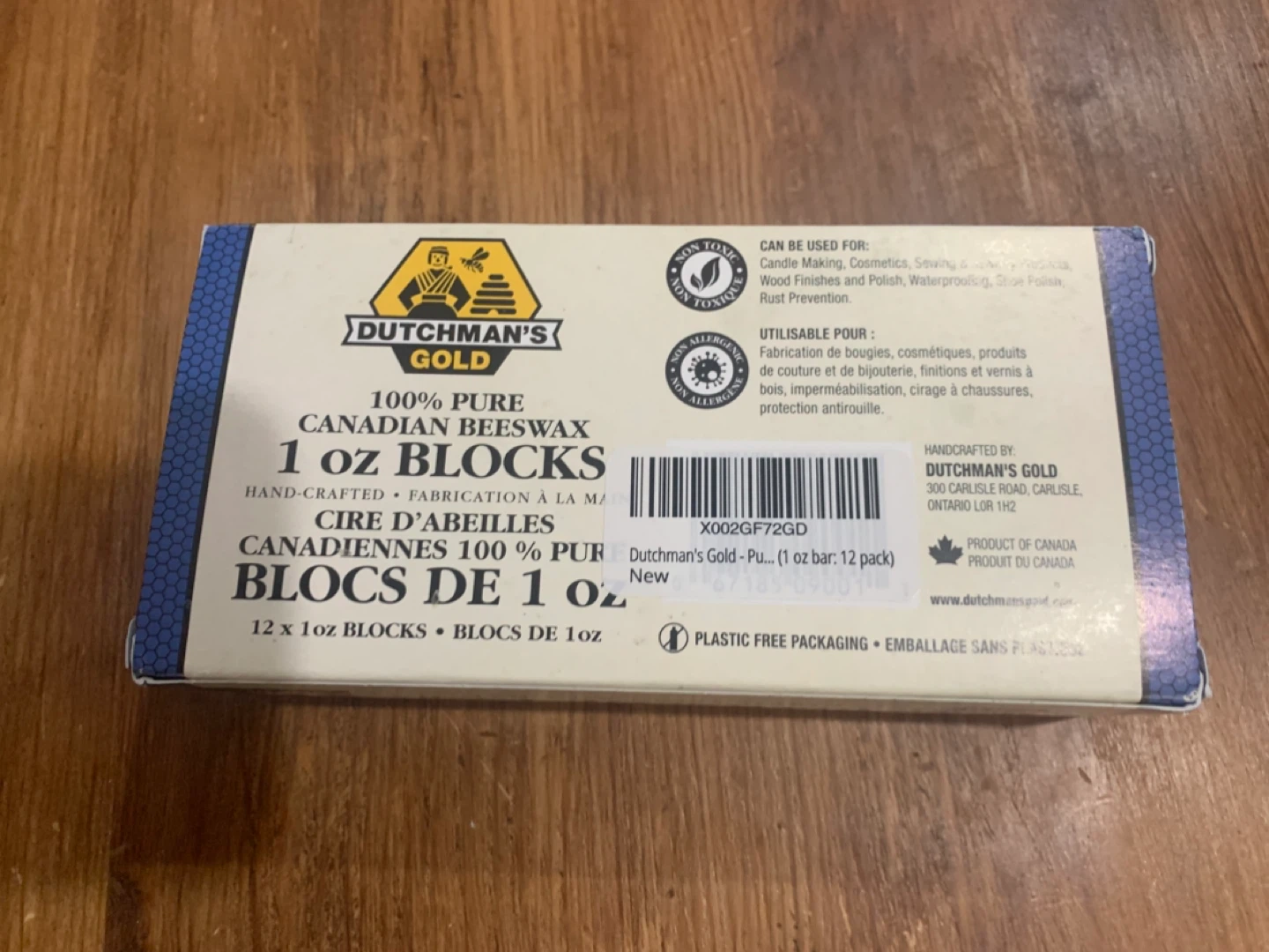 Dutchman's Gold 1 oz Beeswax Blocks - New - photo 3