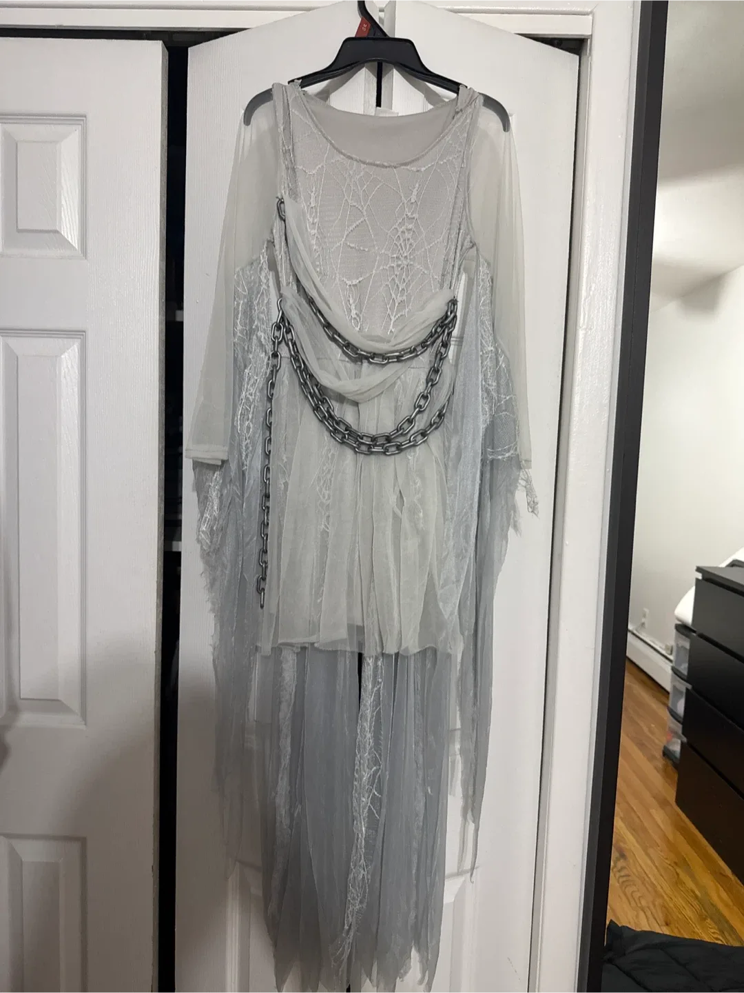 Spirit Halloween Enchanted Ghost Costume - Child Large (12-14) image indicator(2)