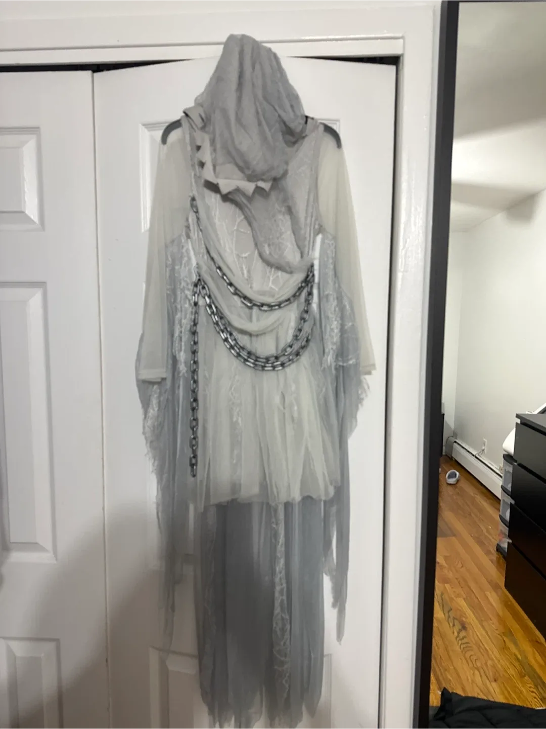 Spirit Halloween Enchanted Ghost Costume - Child Large (12-14) image indicator(3)