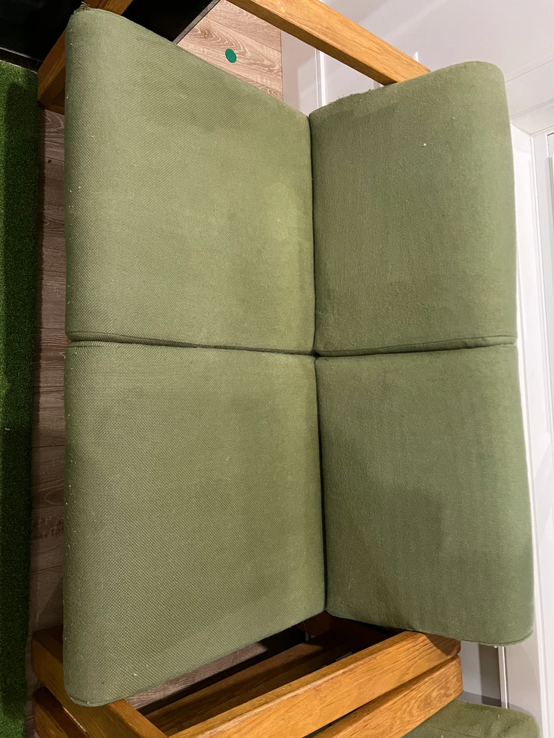 Green Loveseat Sofa