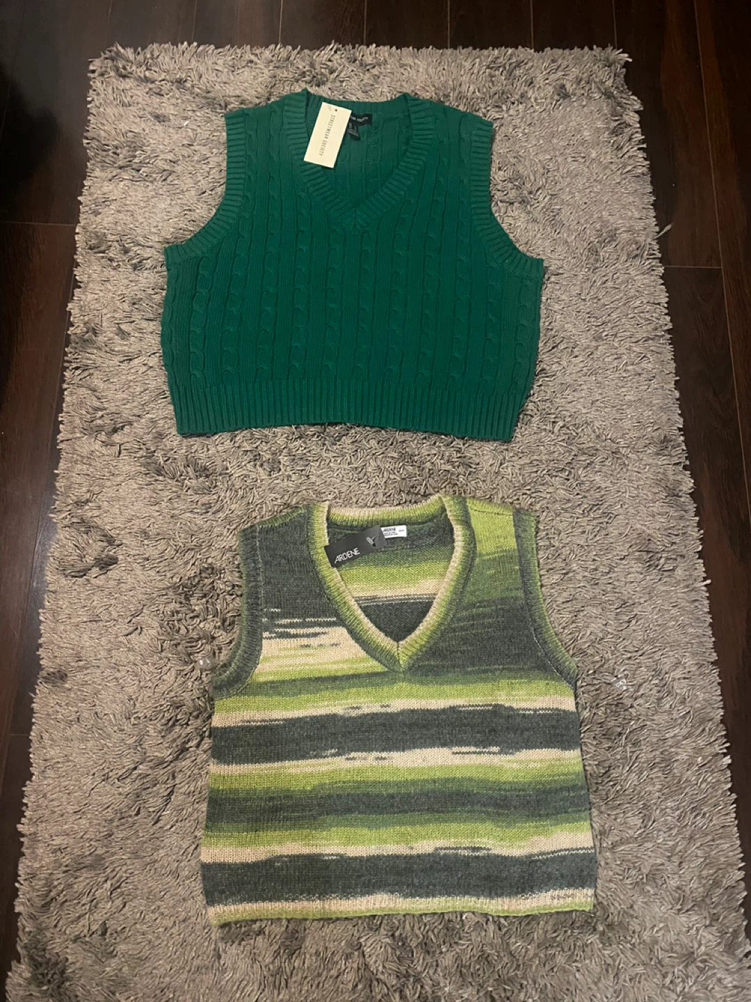 Sweater Vests - Size L and XS