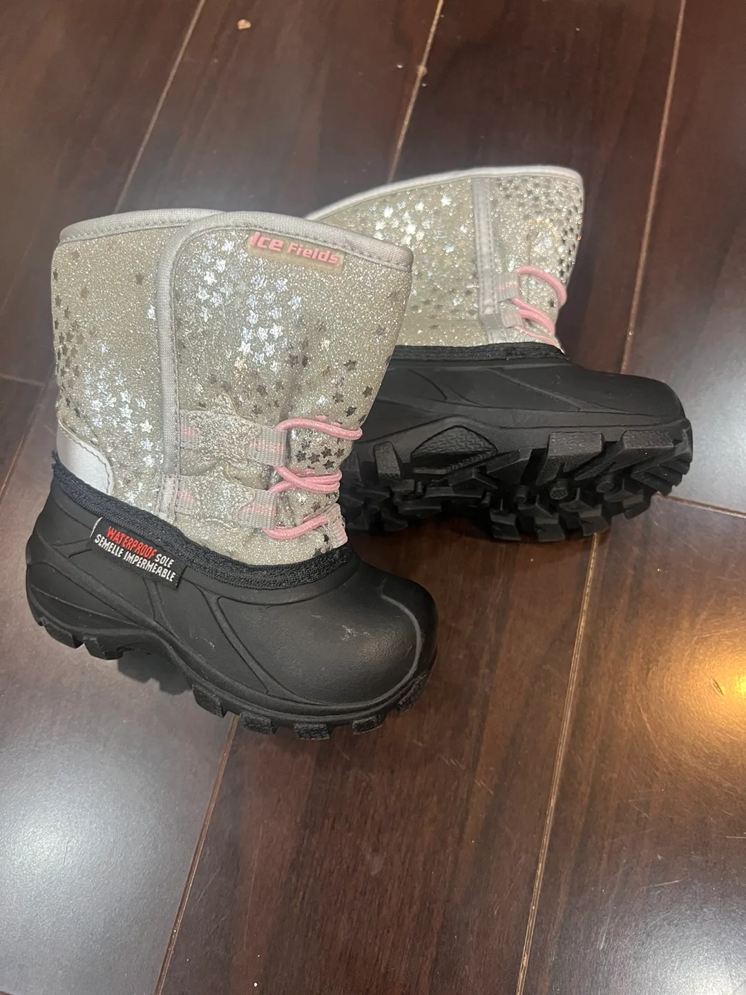 Ice Fields Girls' Winter Boots - Size 5 toddler image indicator(3)