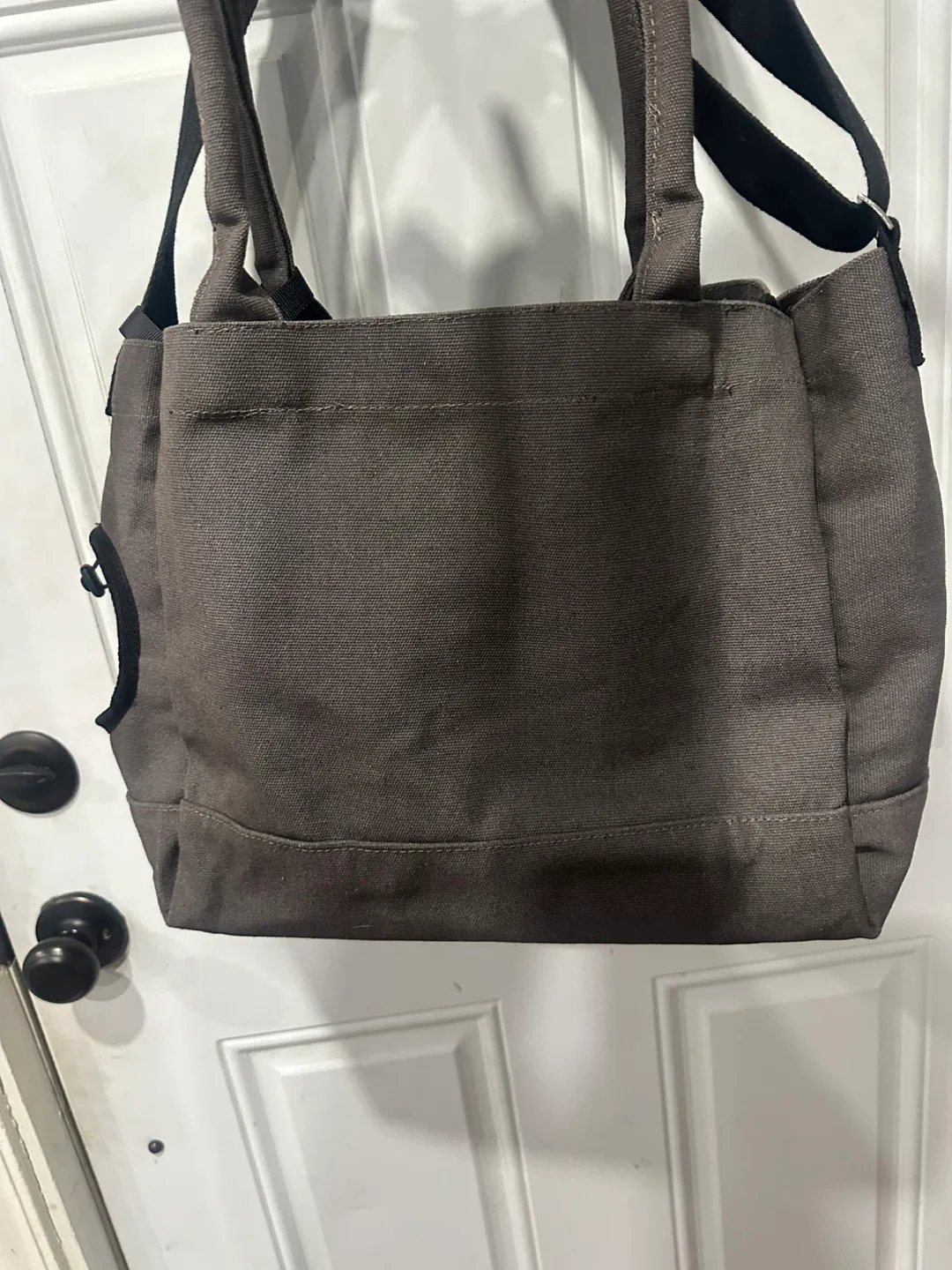 Small  Pet Carrier Shoulder Bag - Gray thumbnail