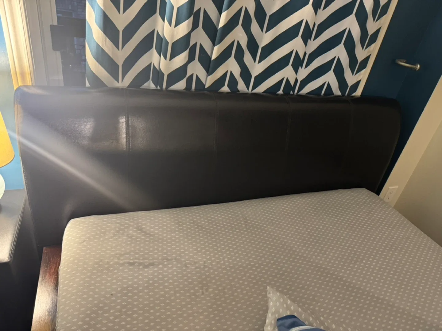 Bed Frame with Nightstand - Black image indicator(2)