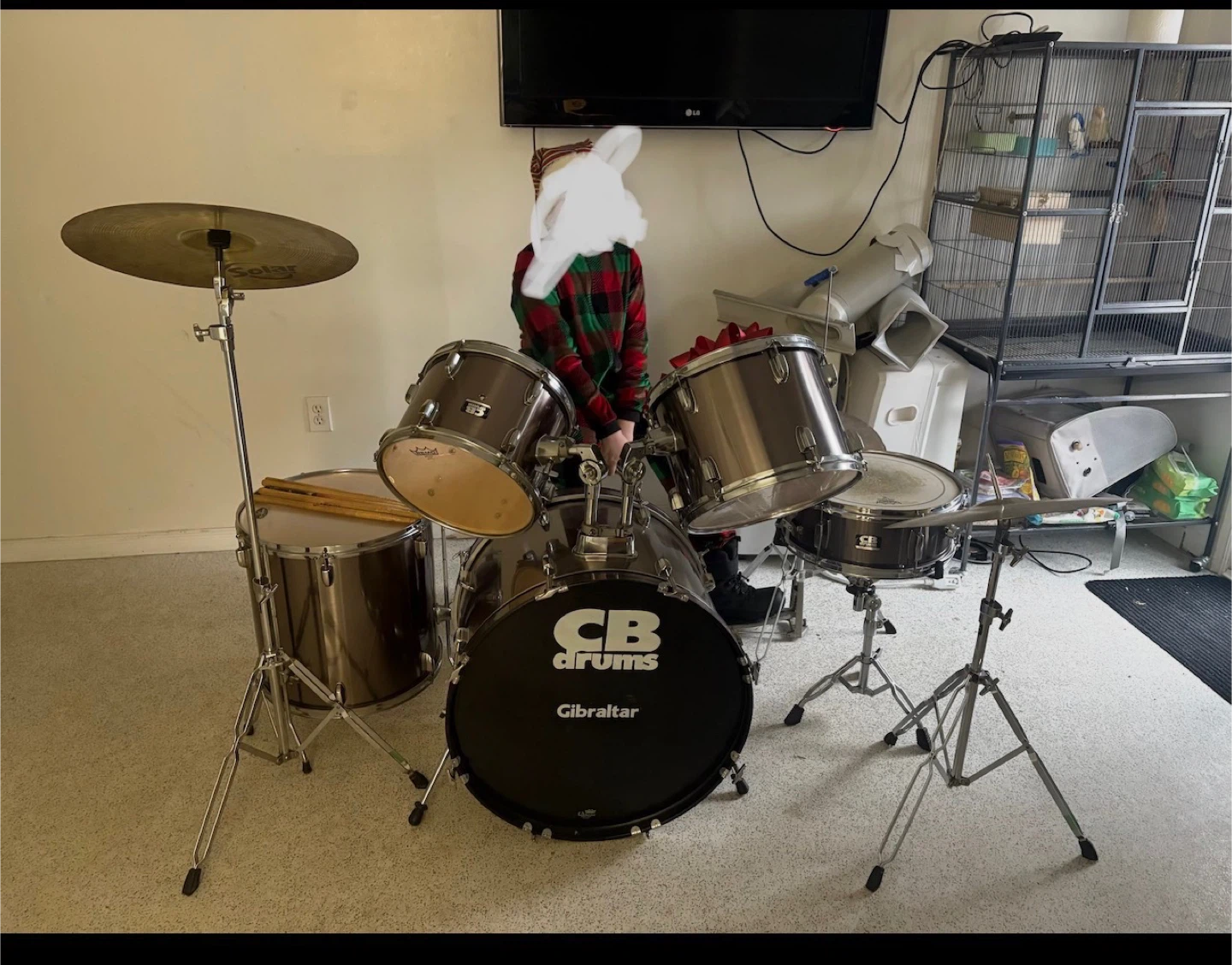 CB Drums Gibraltar Drum Set