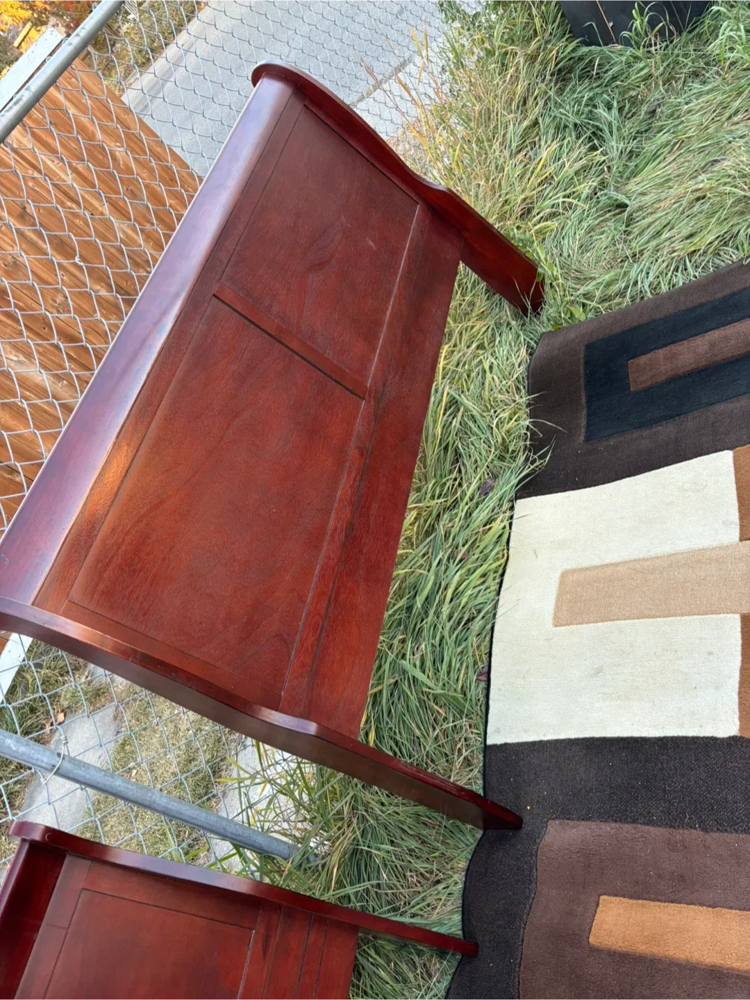 New Bedroom Set - Bed, Dresser, Mirror, Nightstand thumbnail