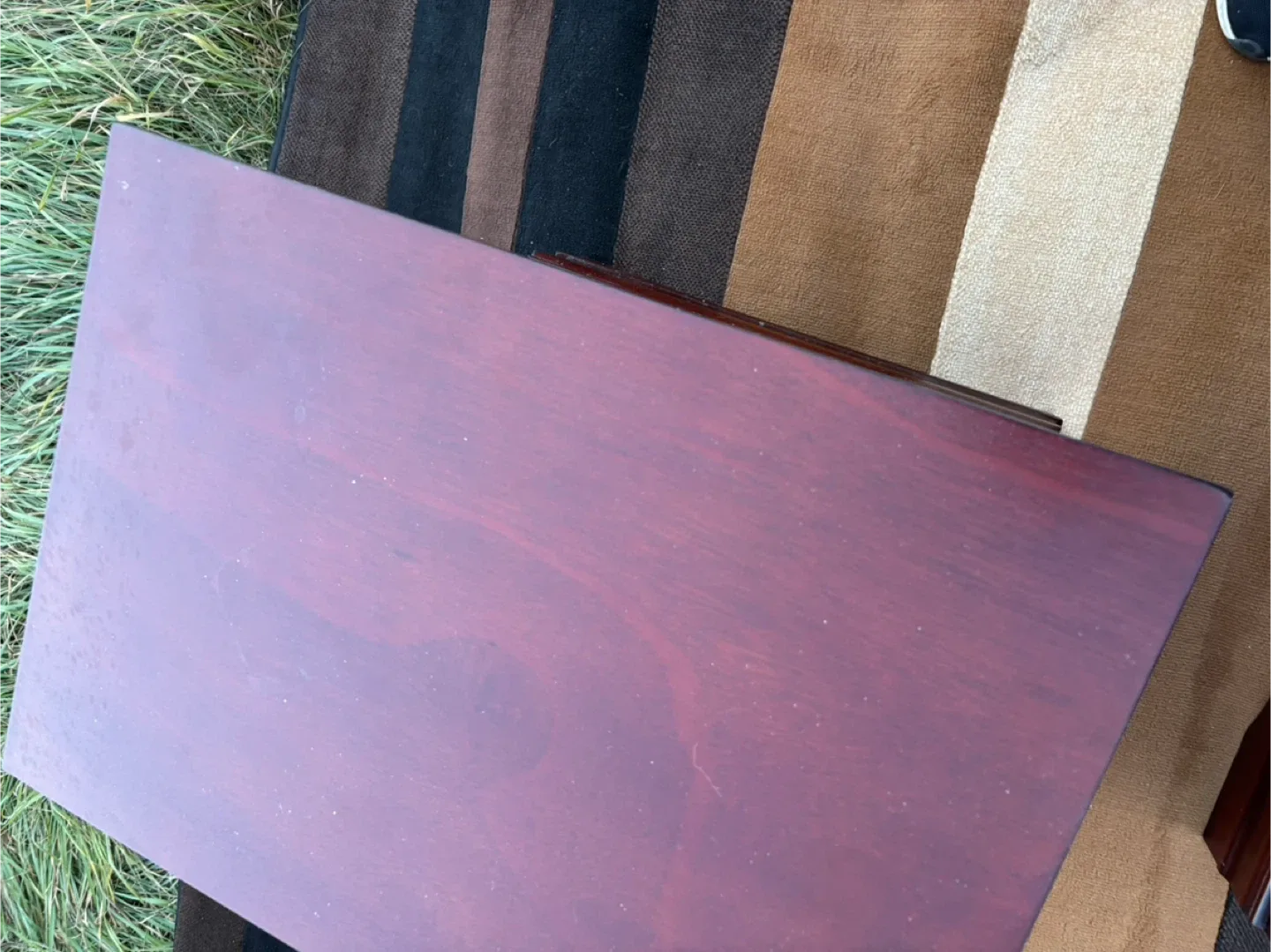 Large dresser with mirror and night stand image indicator(4)