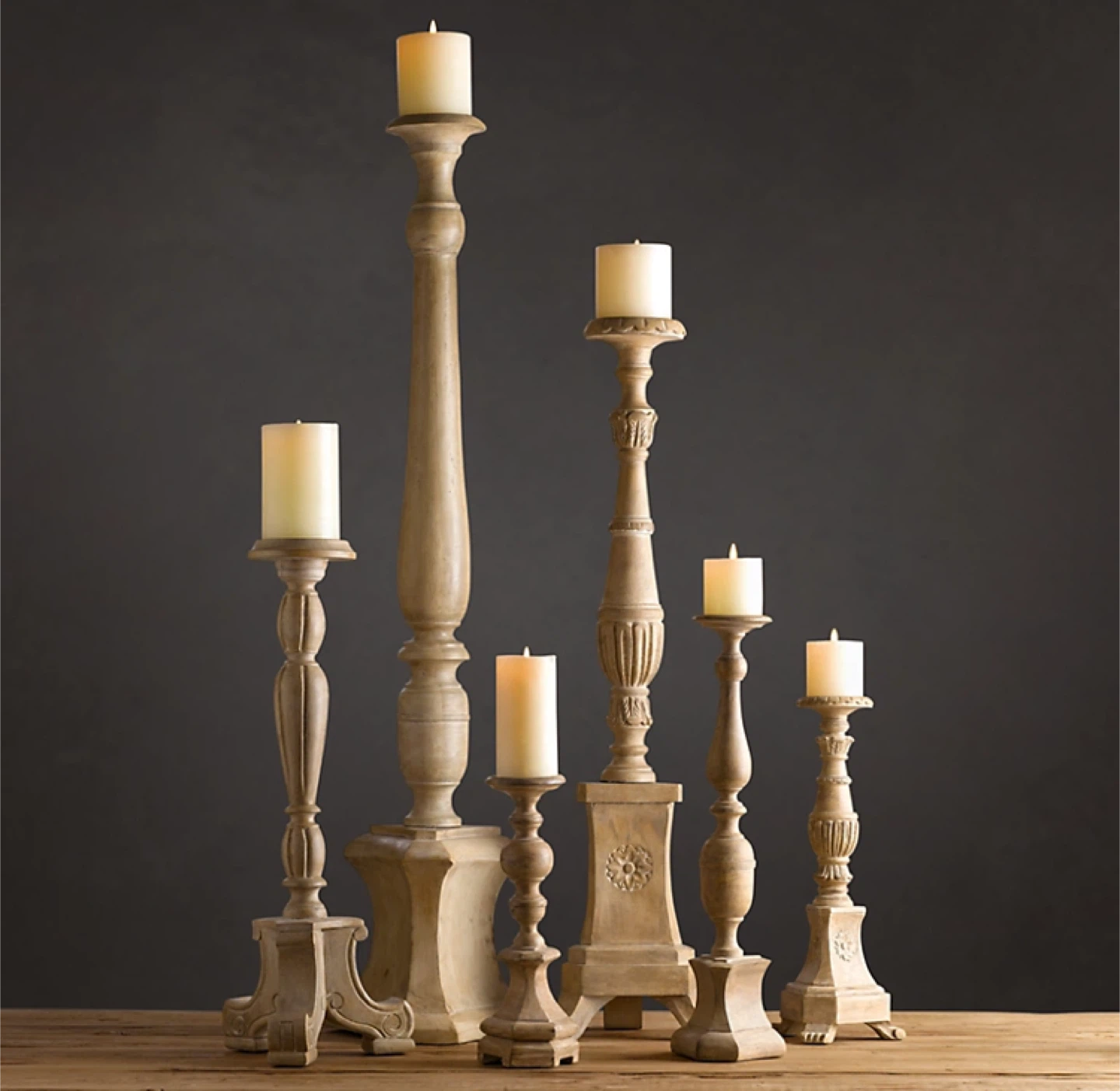 Restoration Hardware Candlesticks - photo 2