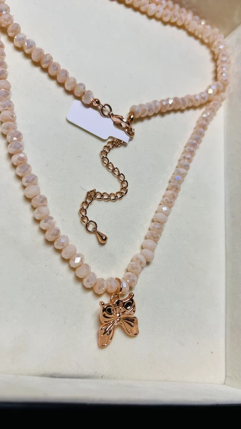 Handmade Gold Chain Necklace image indicator(6)