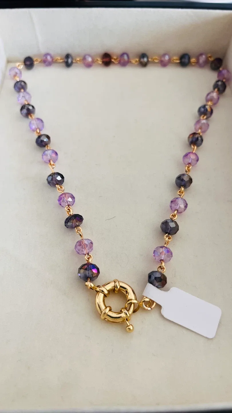 Handmade Gold Chain Necklace image indicator(5)