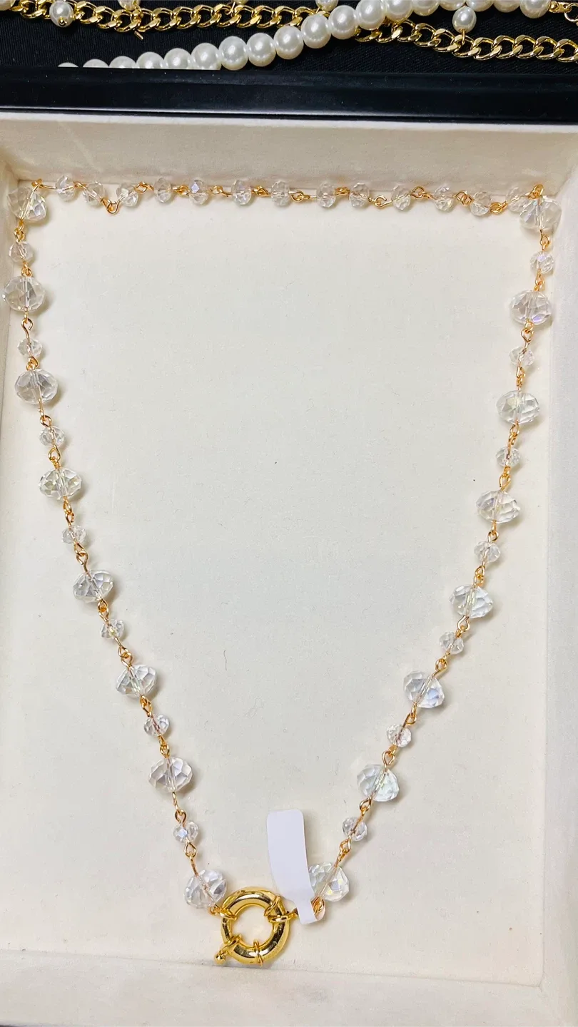 Handmade Gold Chain Necklace image indicator(7)