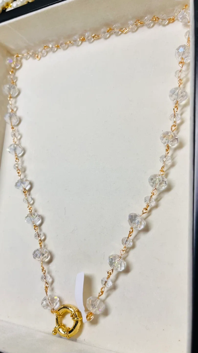 Handmade Gold Chain Necklace image indicator(8)