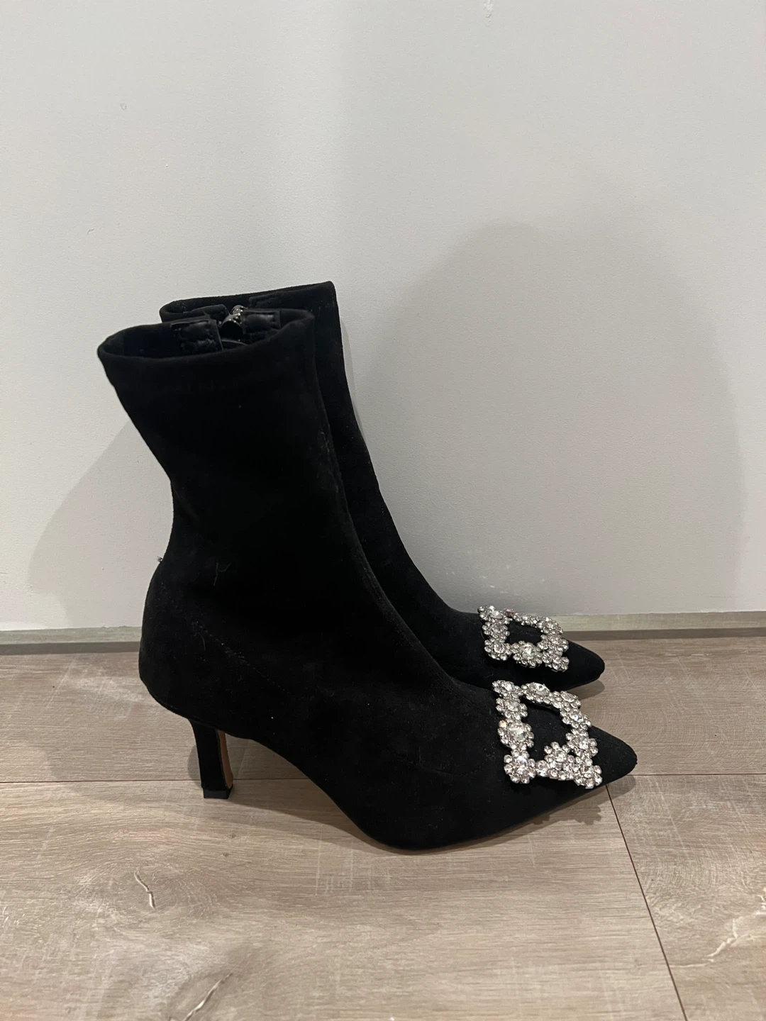 Black Ankle Boots - Size 6 (230) - photo 2