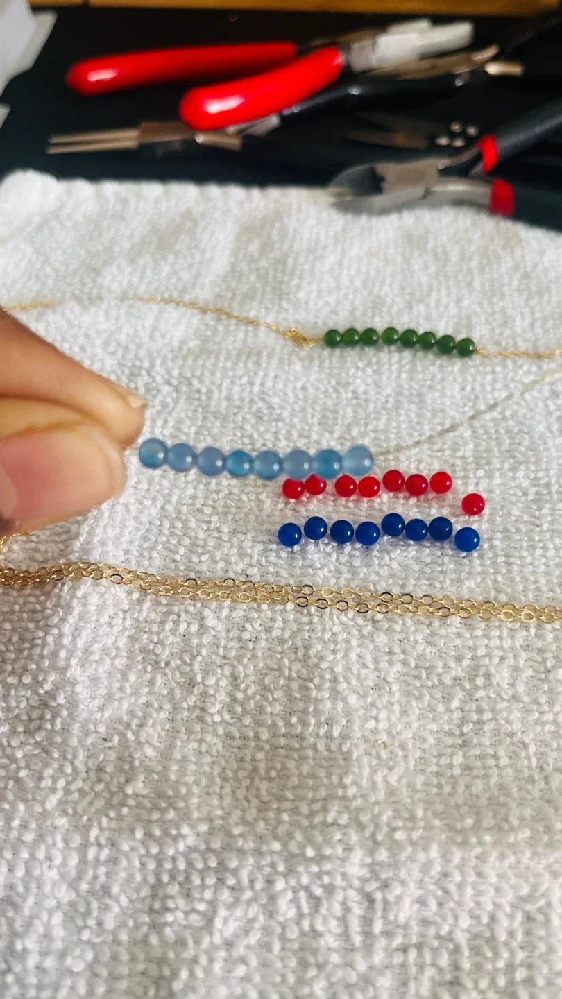 Assorted Colourful Beaded Necklaces image indicator(5)