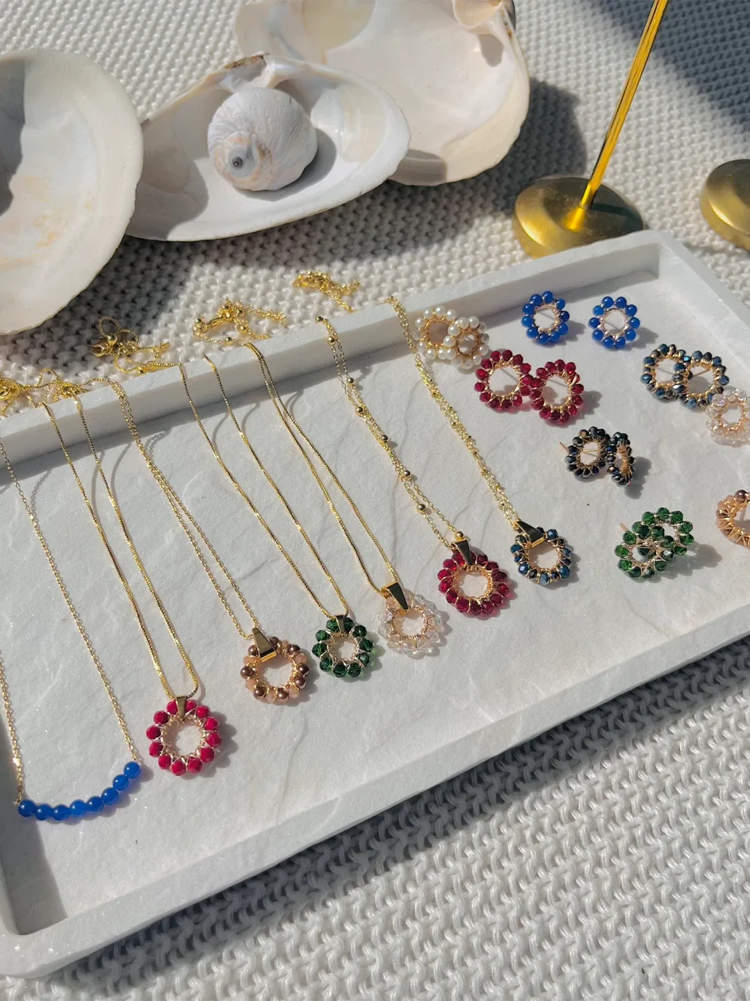 Assorted Colourful Beaded Necklaces image indicator(6)