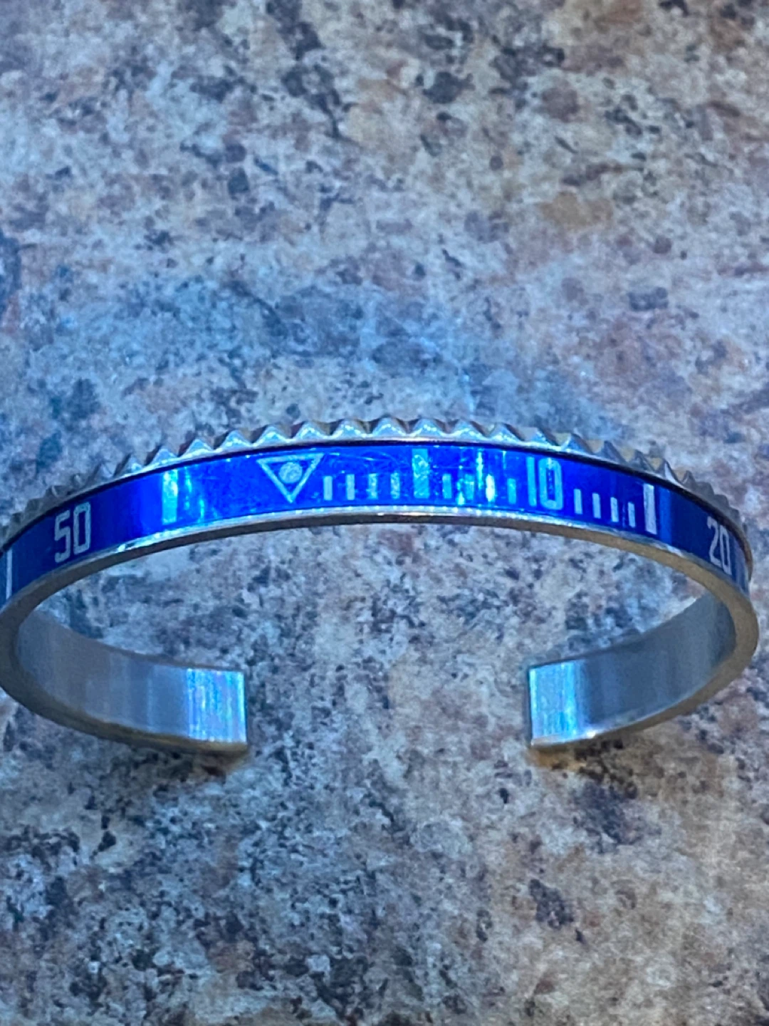 Speedometer Official Bangle Silver Men's 389 - photo 2