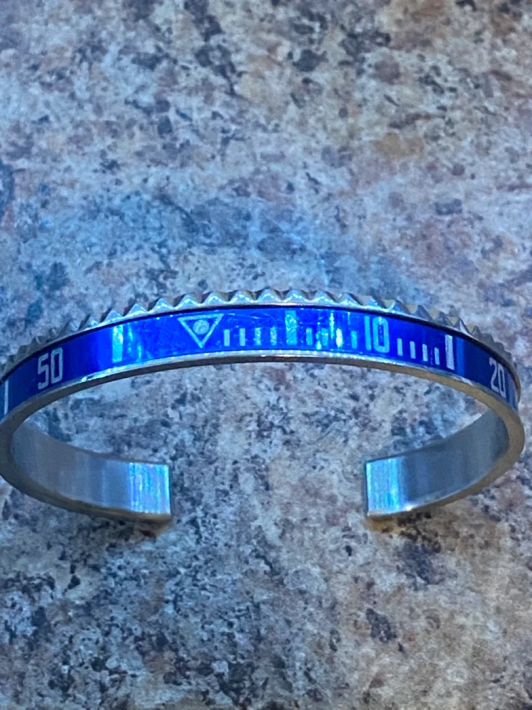 Speedometer Official Bangle Silver Men's 389 image indicator(2)