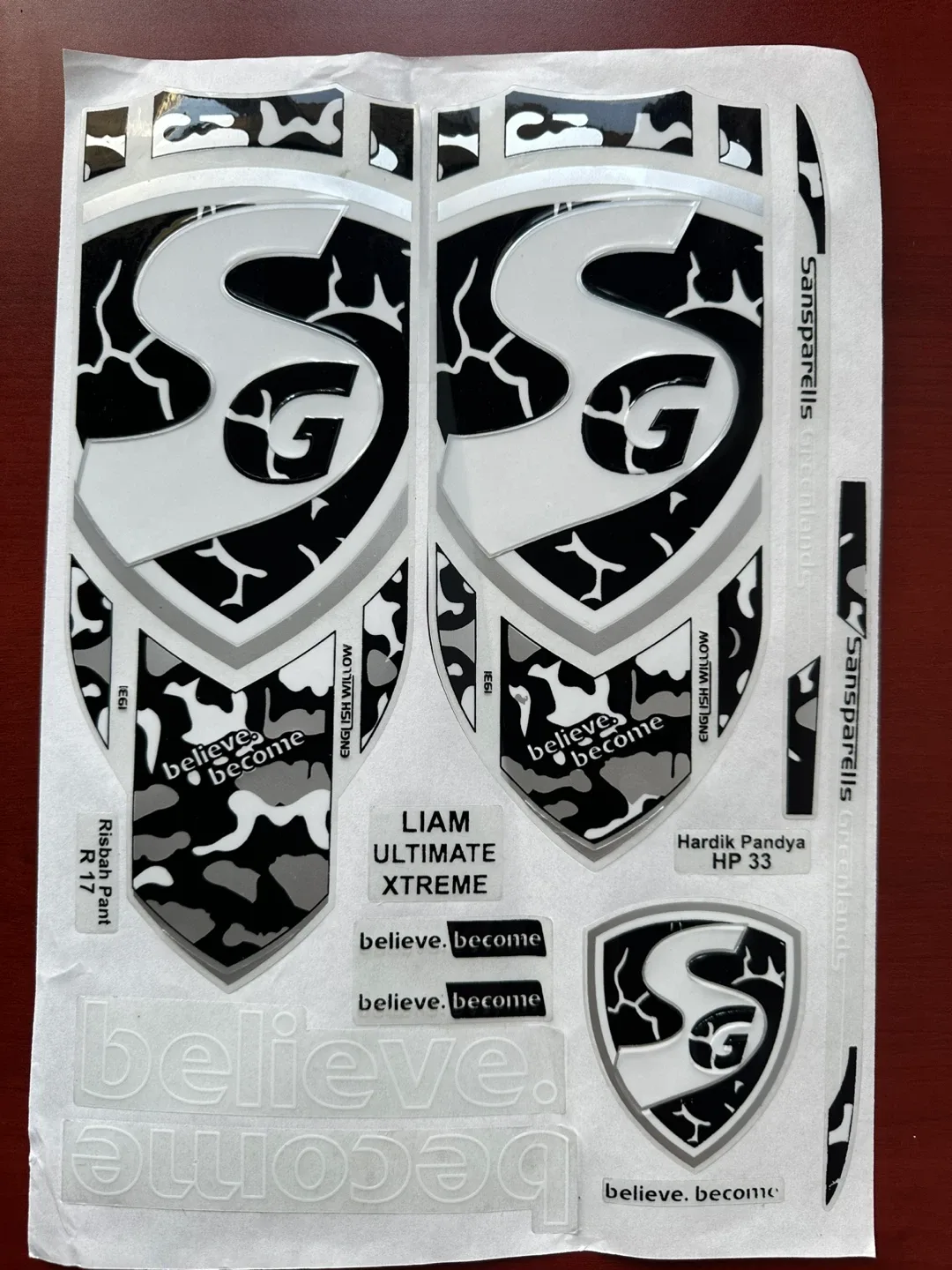 SG Cricket Bat Stickers 2025/26 image indicator(2)