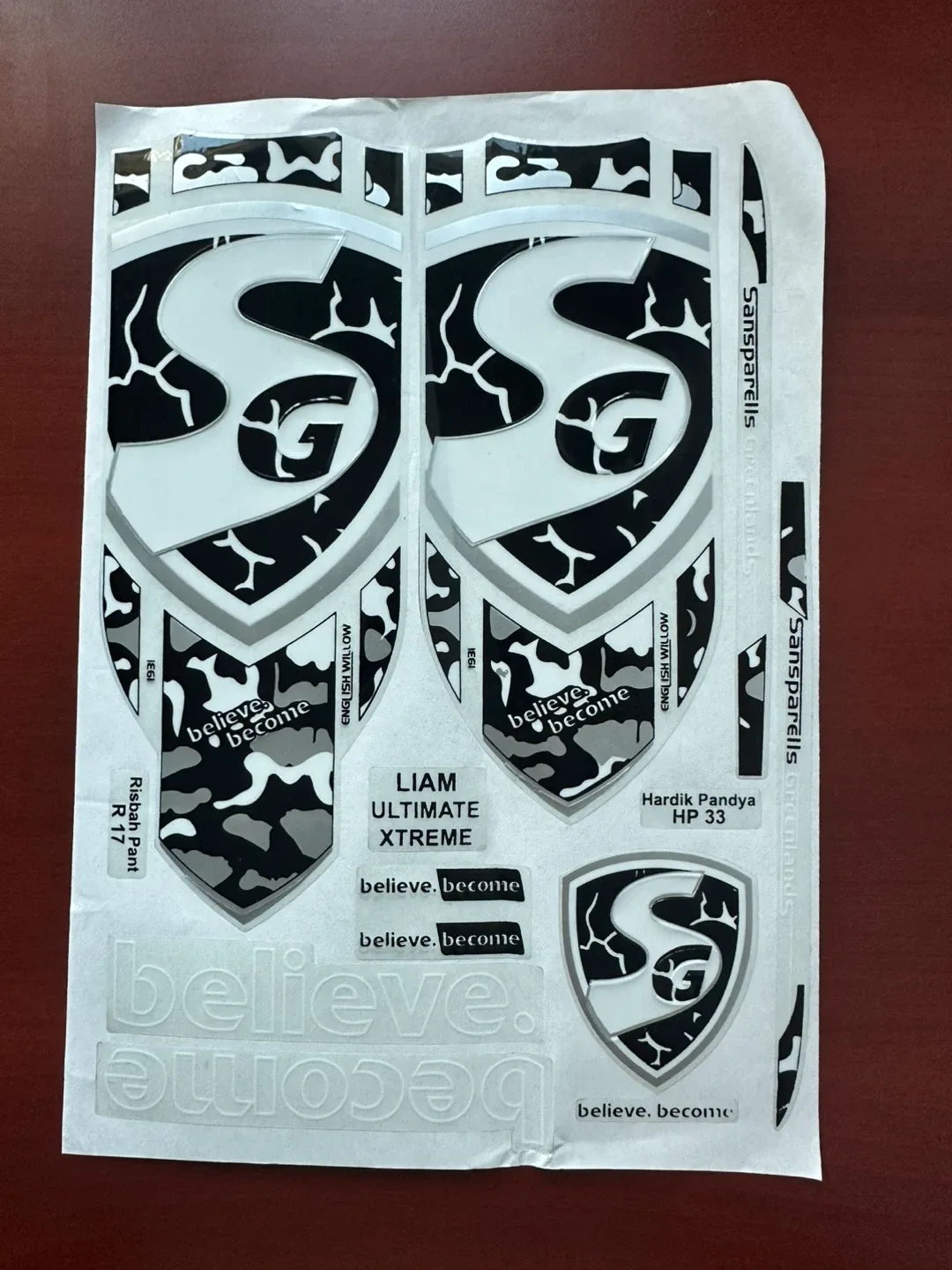 SG Cricket Bat Stickers 2025/26 image indicator(4)
