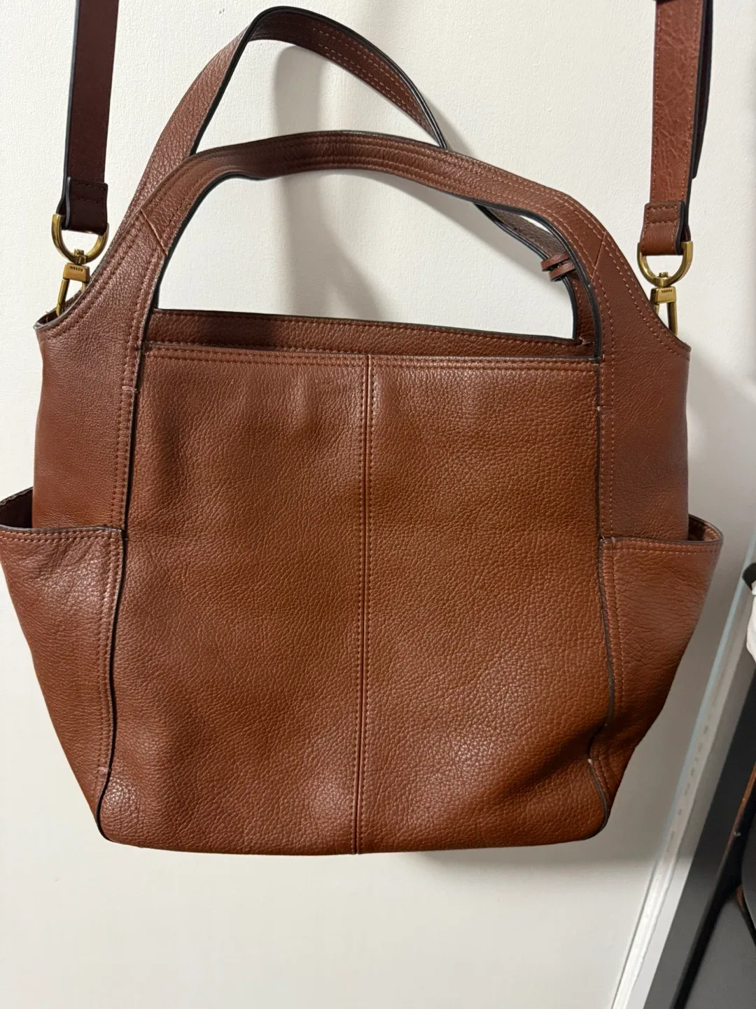 Fossil Brown Leather Purse thumbnail