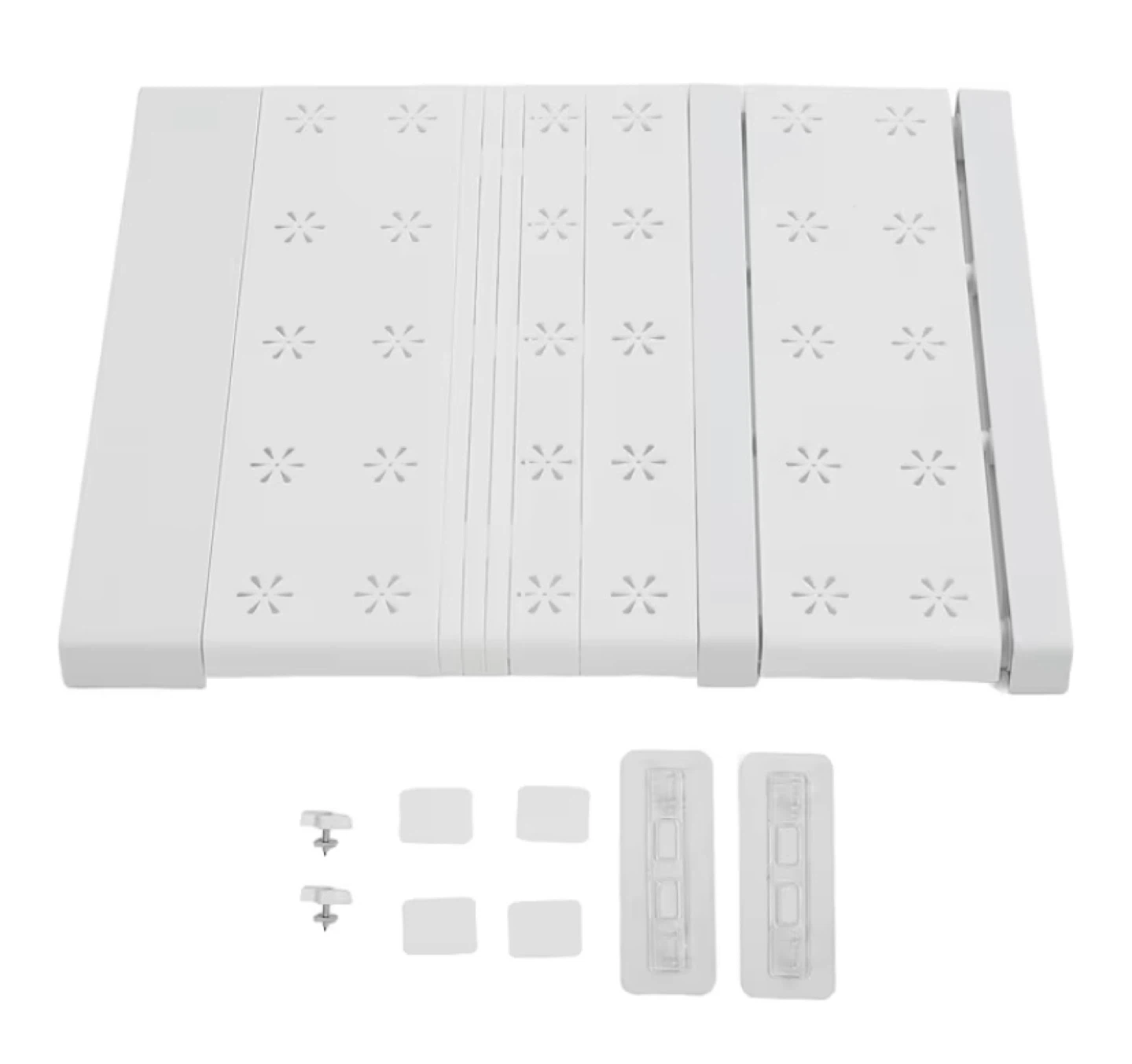 New Adjustable Tension Shelf Cabinet Shelf - photo 3